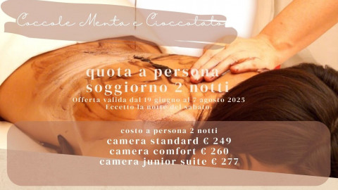 2025 hotel 2 mari coccole menta cioccolato 2 notti IN23