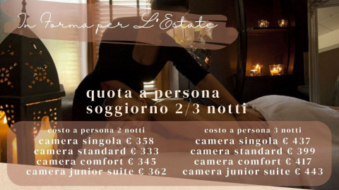 2025 hotel 2 mari in forma per l'estate 2 3 notti IN23