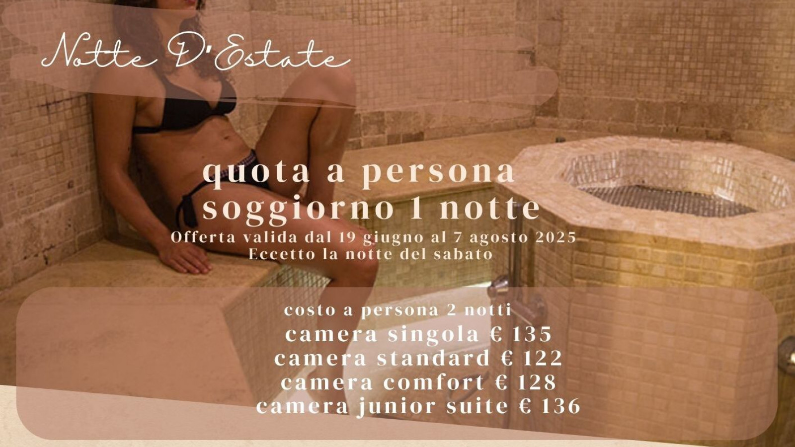 2025 hotel 2 mari notte d'estate 1 notte IN23