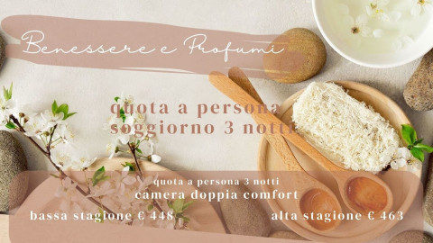 2026 hotel 2 mari benessere e profumi 3 notti IN23