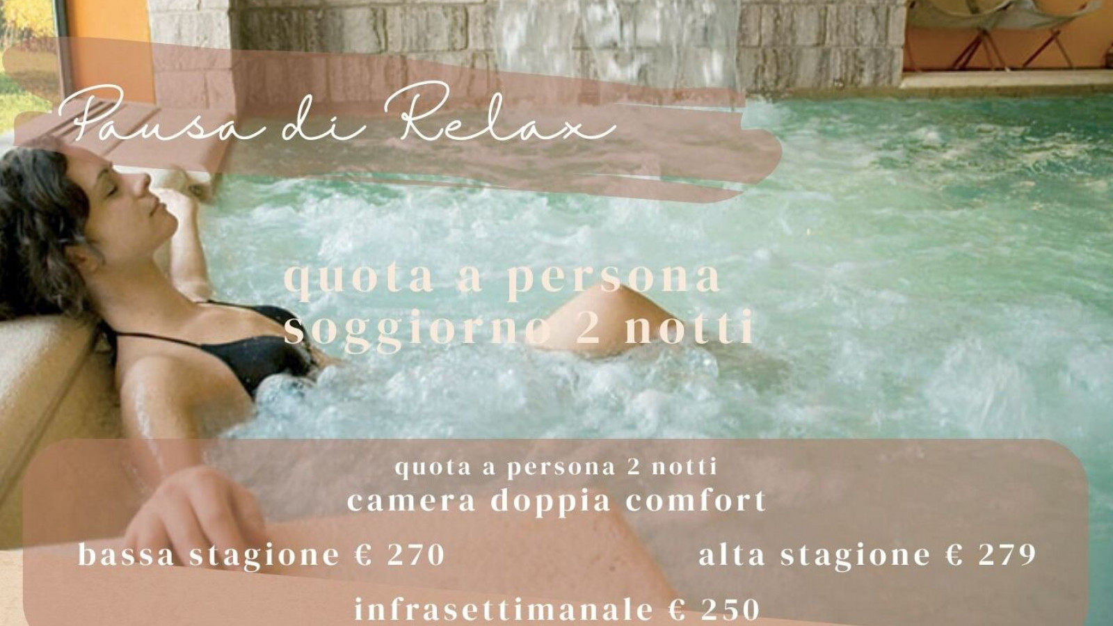 2026 hotel 2 mari pausa di relax 2 notti IN23